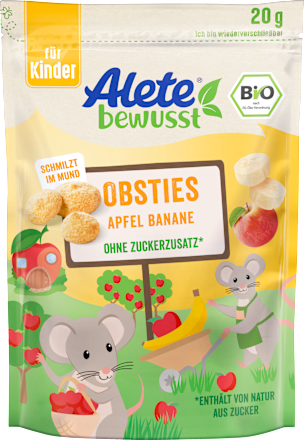 Obsties Apfel Banane Alete