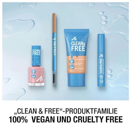 Augenbrauenstift Clean & Free 005 Chocolate  MANHATTAN Cosmetics