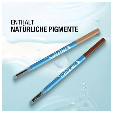 Augenbrauenstift Clean & Free 005 Chocolate  MANHATTAN Cosmetics