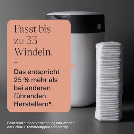 Windeleimer Twist & Click Sangenic, weiß Tommee Tippee