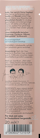 Haarkur Keratin Mandel Sachet Jean&Len