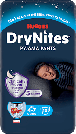 Pyjama Pants Jungen 4-7 Jahre HUGGIES DryNites