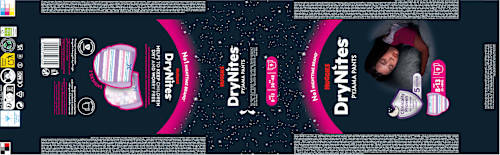 Pyjama Pants Mädchen 8-13 Jahre HUGGIES DryNites