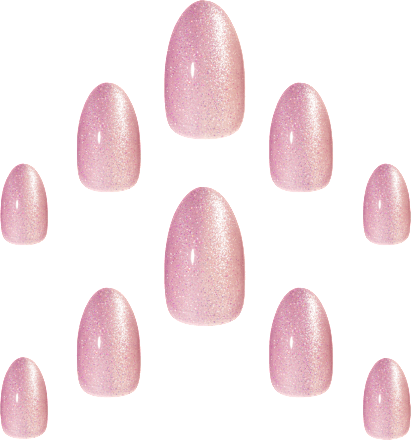 Künstliche Nägel Fairy Tale Cat Eye Aurora Set Elegant Touch