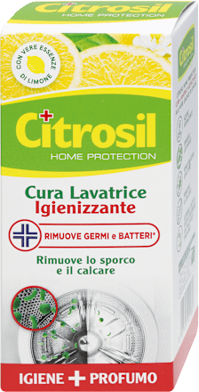 Cura lavatrice igienizzante al limone Citrosil HOME PROTECTION