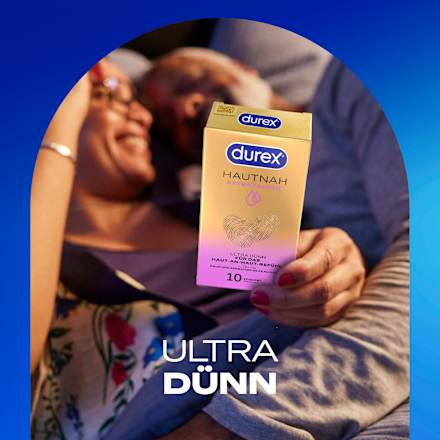 Kondome Hautnah Extra Feucht, Breite 56mm Durex