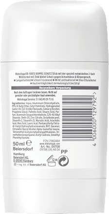 Antitranspirant Deostick Doppelschutz Hidrofugal