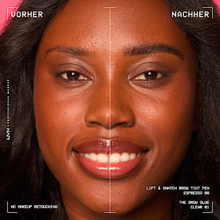 Augenbrauen Set Augenbrauengel Brow Lamination 01 &  Augenbrauenstift Lift & Snatc 06 Ash Brown Espresso NYX PROFESSIONAL MAKEUP