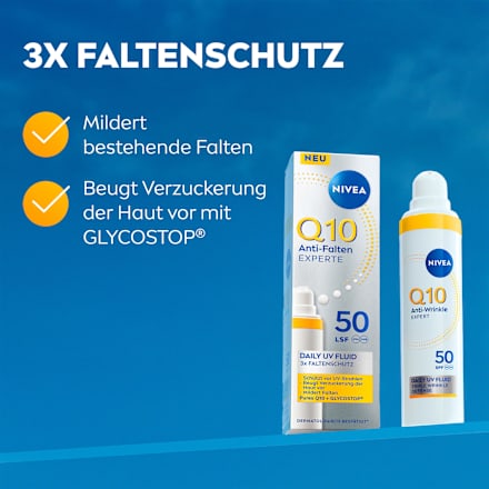 Tagespflegefluid Q10 UV LSF 50 NIVEA