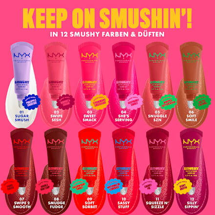 Lippenbalsam Smushy Matte 01 Sugar Smush NYX PROFESSIONAL MAKEUP