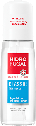 Antitranspirant Deo Zerstäuber Classic Hidrofugal