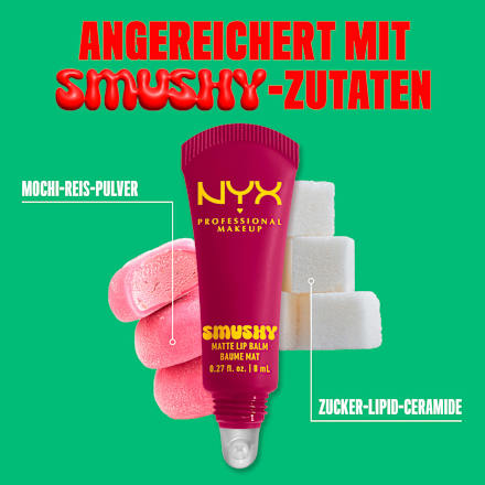 Lippenbalsam Smushy Matte 12 Silly Slippin NYX PROFESSIONAL MAKEUP