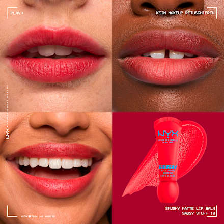 Lippenbalsam Smushy Matte 10 Sassy Stuff NYX PROFESSIONAL MAKEUP