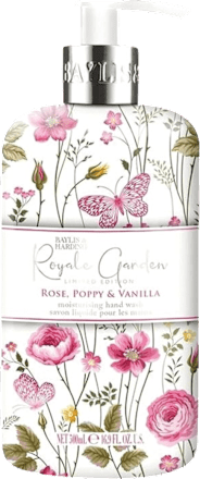 Tekuté mydlo na ruky Royale Garden Rose, Poppy & Vanilla Baylis & Harding