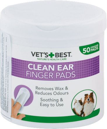 Čistiace utierky na uši pre psy Clean Ear Vet's Best