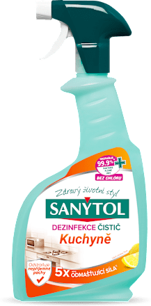 Dezinfekčný čistiaci prostriedok na kuchyne SANYTOL