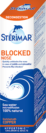 Hypertonic sprej za začepljen nos Blocked nose STÉRIMAR