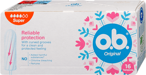 Tampon Original, Super O.B.