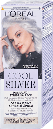 Farba na vlasy Cool Silver - perleťová biela L'ORÉAL PARiS