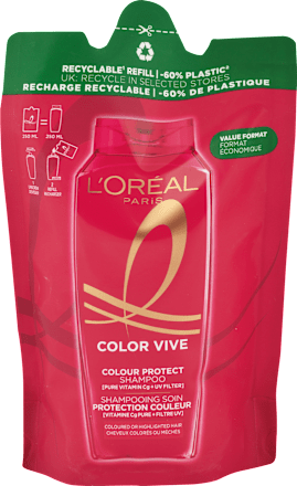 Šampón na ochranu farbených vlasov Color Vive - náhradná náplň L'ORÉAL PARiS