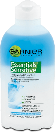 zklidňující odličovač 2 v 1 Essentials Sensitive GARNIER SKIN NATURALS