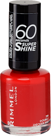 Körömlakk Super Shine 60 sec - Nr. 310 Double Decker Red RIMMEL LONDON
