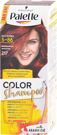 Farba na vlasy - 5-86 mahagónový Palette COLOR Shampoo
