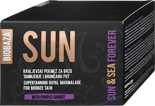 Kraljeva marmelada za hitro porjavitev in bakreno polt Sun & Sea Forever Biobaza