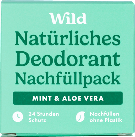 Deostick Mint und Aloe Vera Nachfüllpack Wild