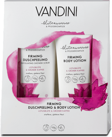 Firming Körperpflege-Set Duschpeeling & Body Lotion VANDINI