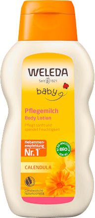 Nechtíkové ošetrujúce mlieko WELEDA baby