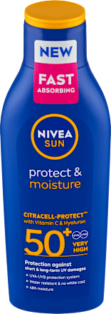 mléko na opalování hydratační SPF50+ NIVEA SUN