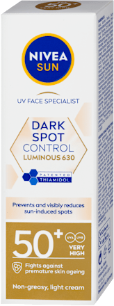pleťový krém na opalování Luminous 630 SPF50+ NIVEA SUN