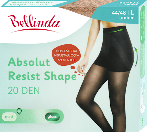 punčochové kalhoty Absolut Resist Shape velikost 44/48, hnědé Bellinda