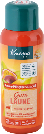 Aromatický penový kúpeľ Dobrá nálada marakuja-grep Kneipp