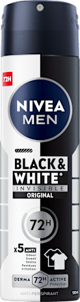 Pánsky antiperspirant v spreji Black & White Invisible Original 72h NIVEA MEN