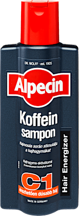Koffein sampon C1, nagyobb kiszerelés Alpecin