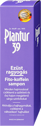 Fito-koffein sampon, ősz hajra Plantur 39