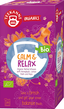 Bio Bylinný čaj Calm & Relax Teekanne
