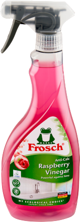 Čistič vodného kameňa s malinovým octom Frosch
