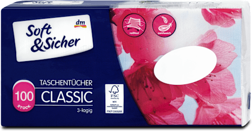 papírové kapesníky Soft&Sicher