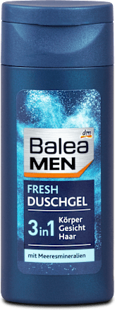 Sprchovací gél Fresh 3v1 Balea MEN
