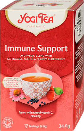 Bio immunerősítő tea, 17 filter Yogi