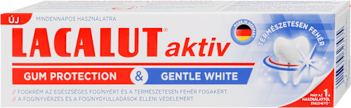 Fogkrém aktiv gum protection & gentle white Lacalut