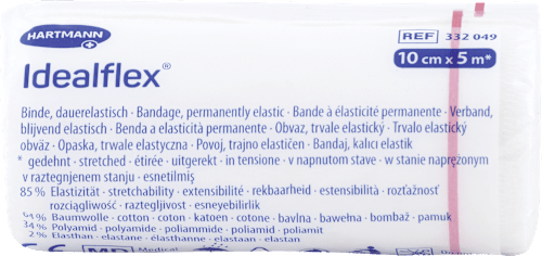 Ovínadlo trvale elastické Idealflex 10 cm x 5 m HARTMANN