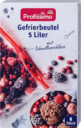 uzavíratelné sáčky do mrazničky 5 L Profissimo