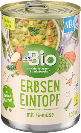 bio hráškový Eintopf dmBio