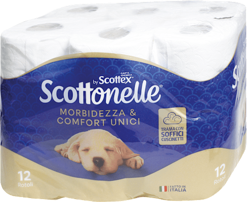 Carta igienica a 2 veli Scottonelle