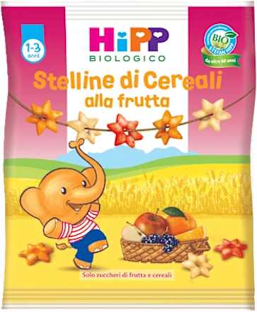Stelline di cereali alla frutta HiPP