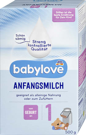 Počiatočná dojčenská mliečna výživa 1 babylove